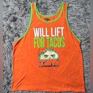 Will Lift For Tacos Tank Top